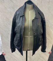 Vintage St Michaels mens leather jacket