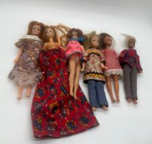 Selection of vintage Pippa dolls