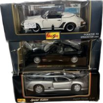 Selection of Maisto special edition model cars to include Maisto special edition jaguar XJ220 1: