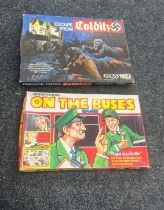 Two vintage games one ' Escape From Colditz Board Game 1973 Parker' and the other ' Denys Fisher