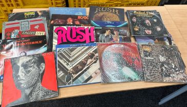Selection of records includes Rolling Stones, The Beatles, the who and meatloaf etc