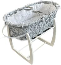 Mama and papas moses basket and stand