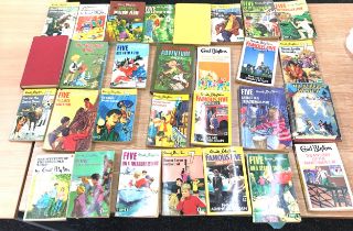 Selection of Enid Blyton books to include ' Five on a Treasure Island' etc