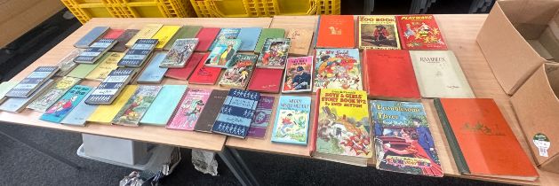 Large selection of vintage Enid Blyton books to include ' The Trouble some three','Adventure of Pip'