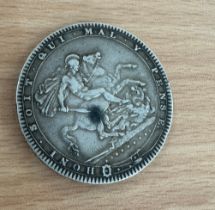 Georgian 1820 silver crown