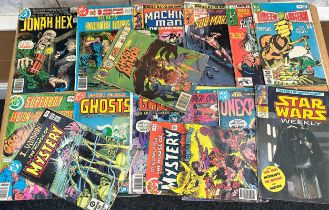 Selection of vintage DC comics, Marvel comics