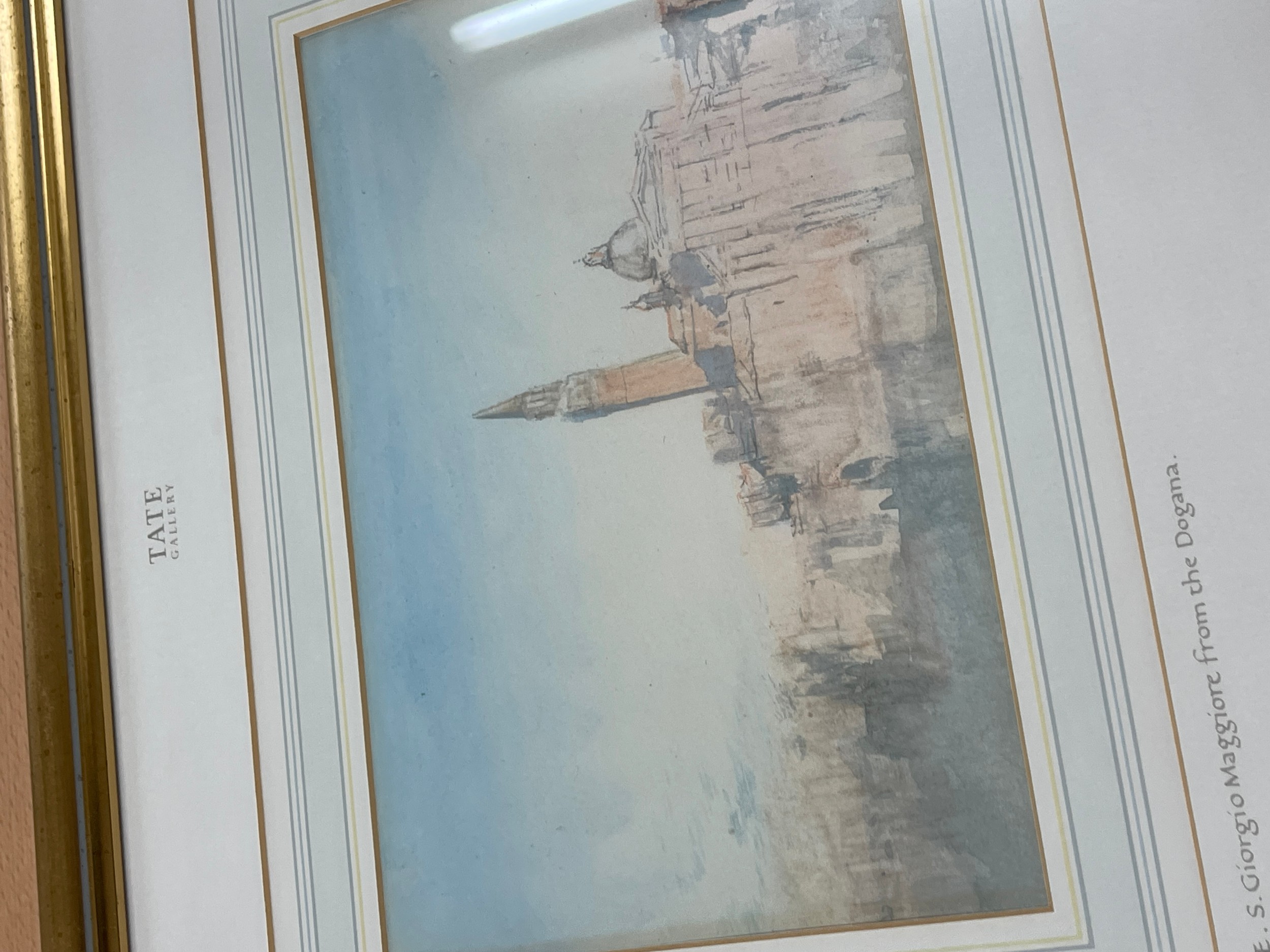 2 Framed prints by J.M.W Turner 15 inches tall 16 inches wide - Image 3 of 5