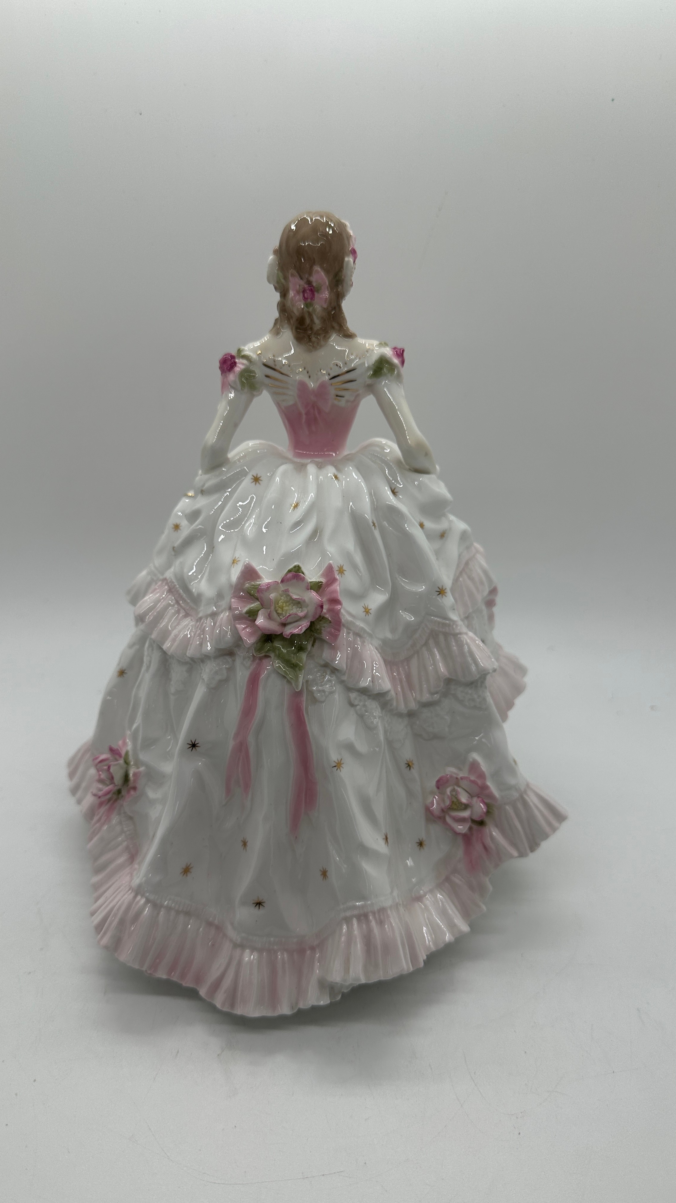 Royal Worcester figurine Royal Debut limited edition For C & W with COA - Image 2 of 4