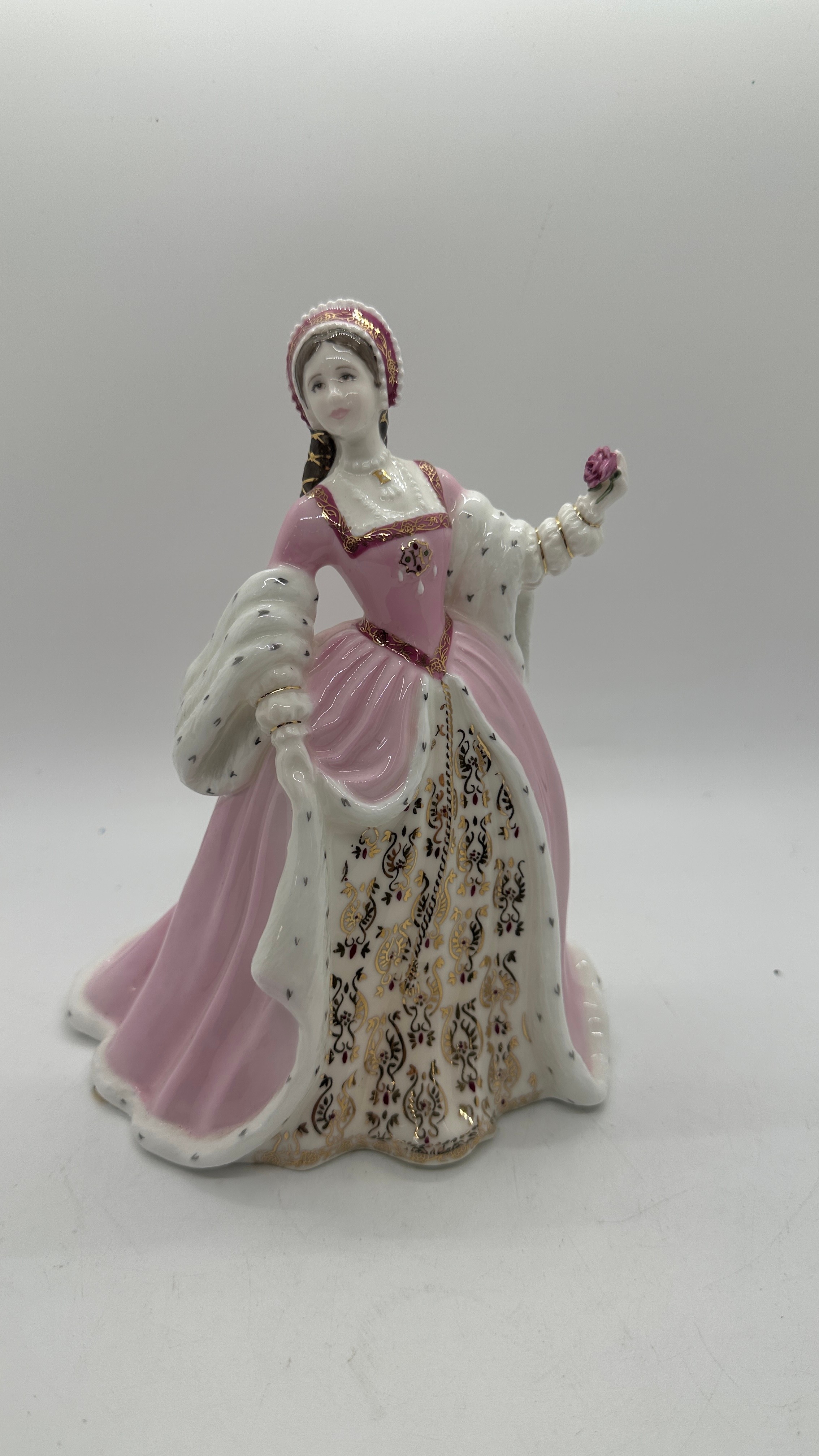 Wedgwood Wives of King Henry VIII Anne Boleyn figurine limited edition of 7,500, with COA