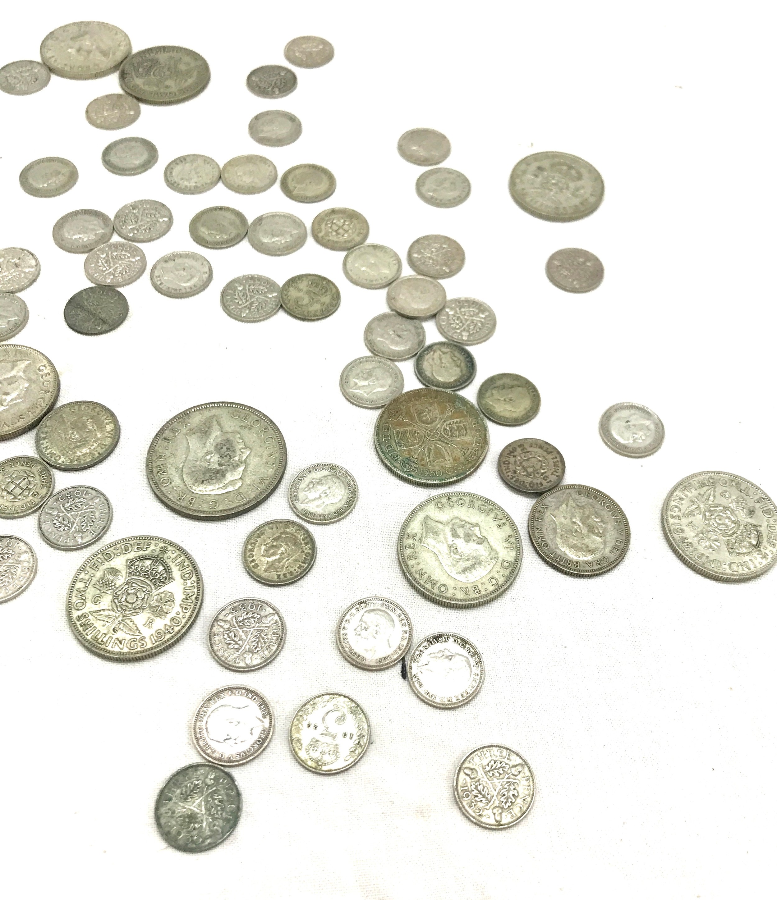 Selection of Pre 1921 shillings, total weight 127grams - Image 3 of 6