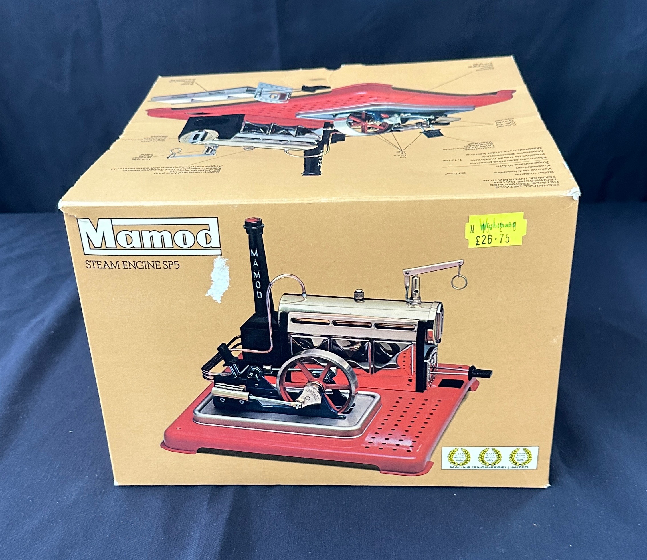 Boxed Mamod Steam Engine SP5 - Image 3 of 6