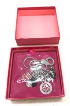 Butler and Wilson boxed London themed Key chain