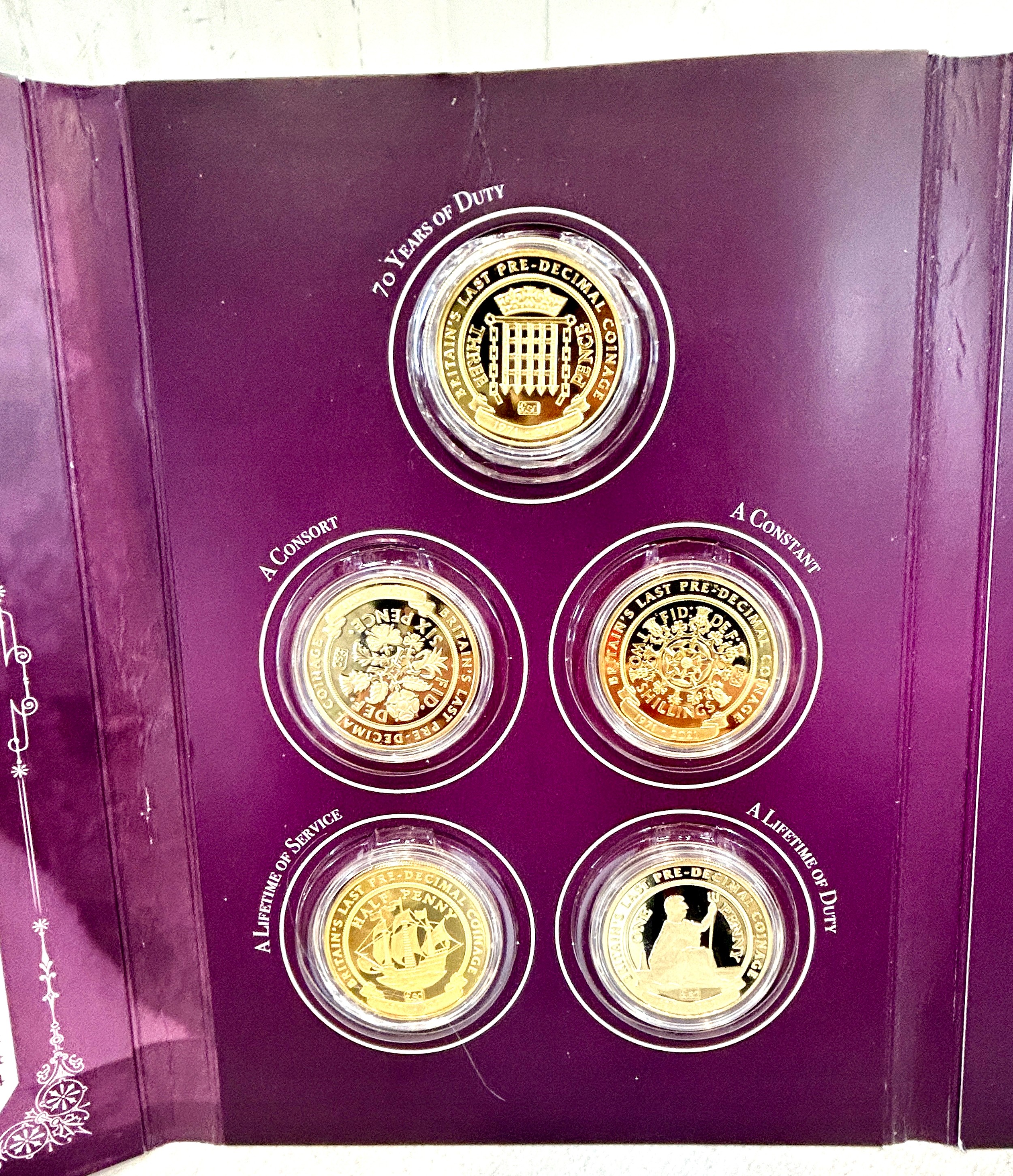 The Ultimate Platinum Jubilee Collection complete coin set by London Mint Office with COA - Image 3 of 5