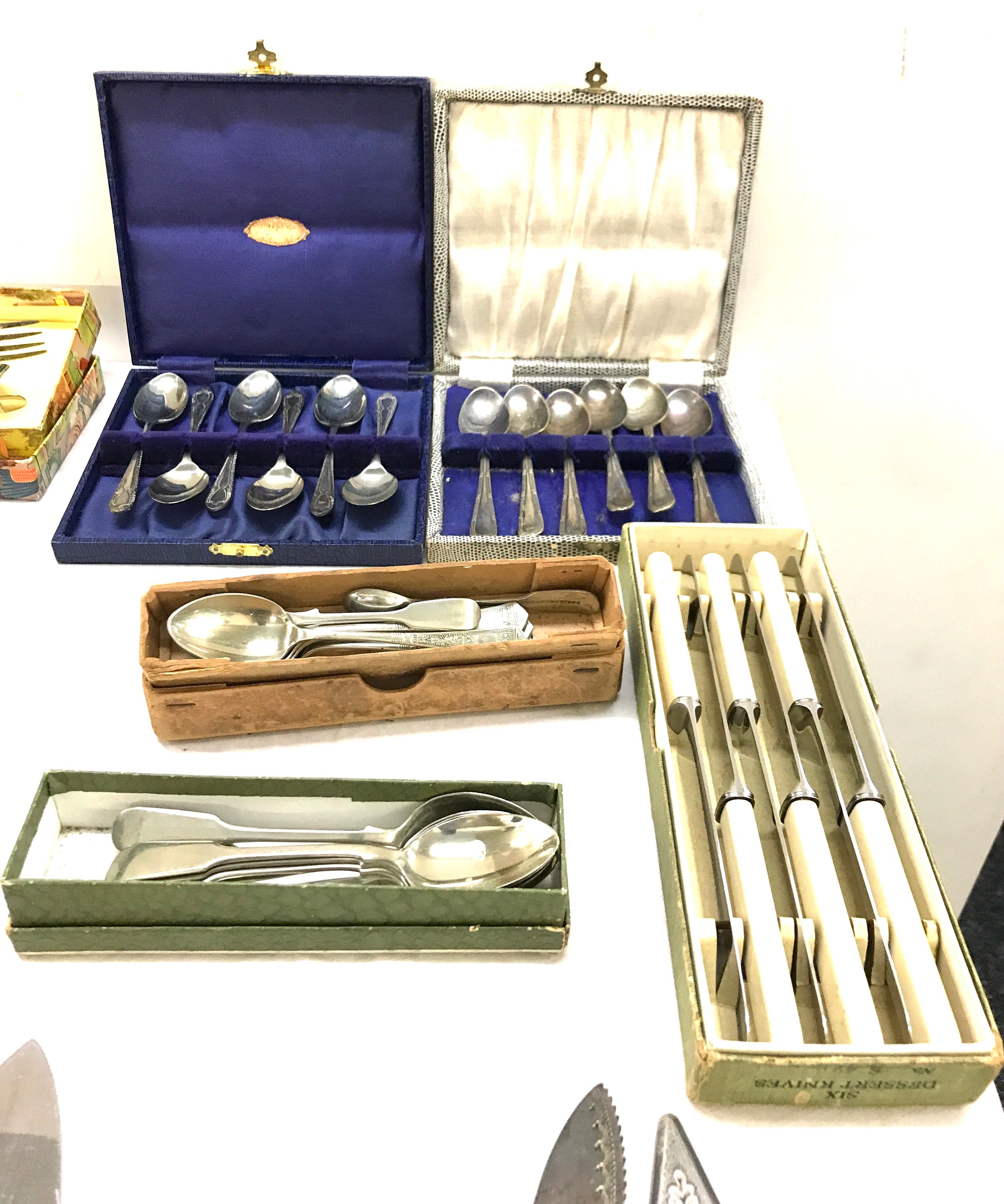 Selection of assorted cutlery includes EPNS etc - Image 5 of 6