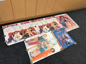 Selection of vintage Spice Girl posters