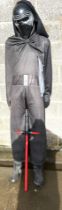 Mannequin in star wars clothing overall height 76 inches