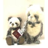 2 Charlie Bears includes Dick and Alexandra