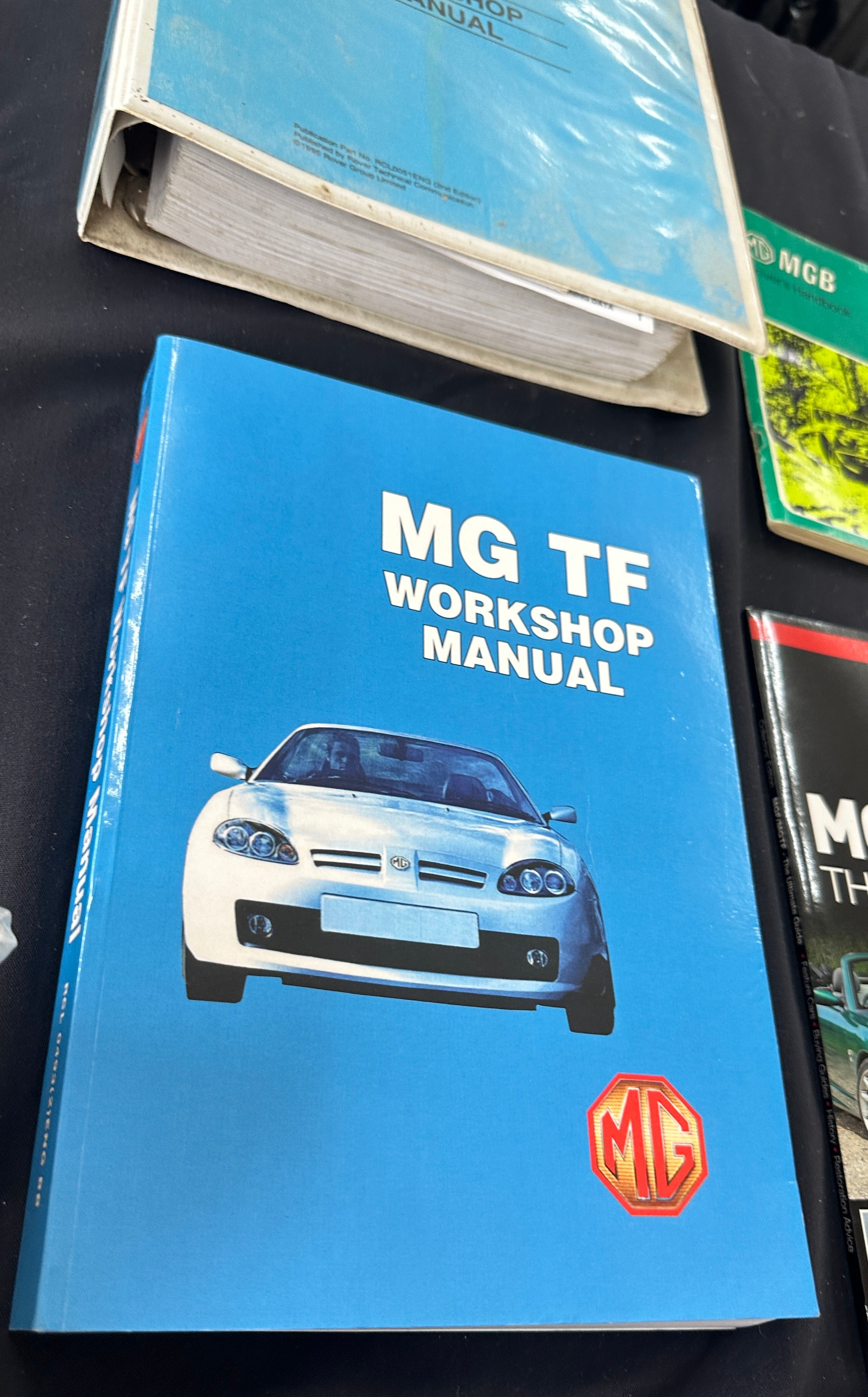 2 MG workshop manuals, MG drivers manual, Service parts list etc - Image 3 of 9