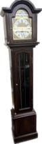 Tempest Fugit grandfather clock, 3 weight, with pendulum