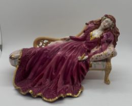 Franklin Mint Sleeping Beauty figurine with COA