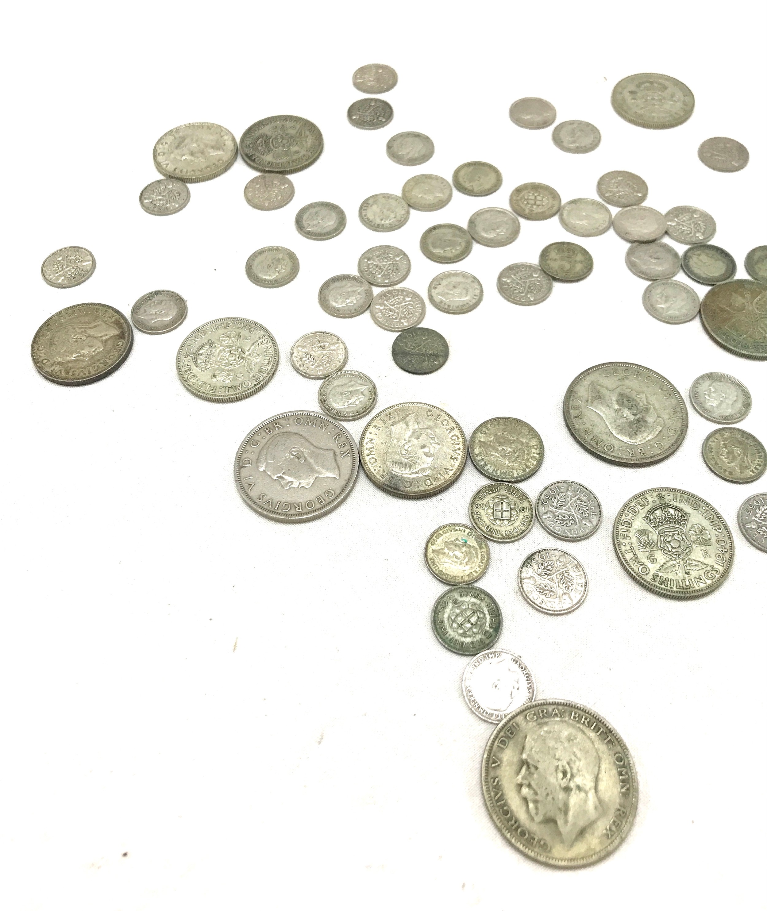 Selection of Pre 1921 shillings, total weight 127grams - Image 2 of 6