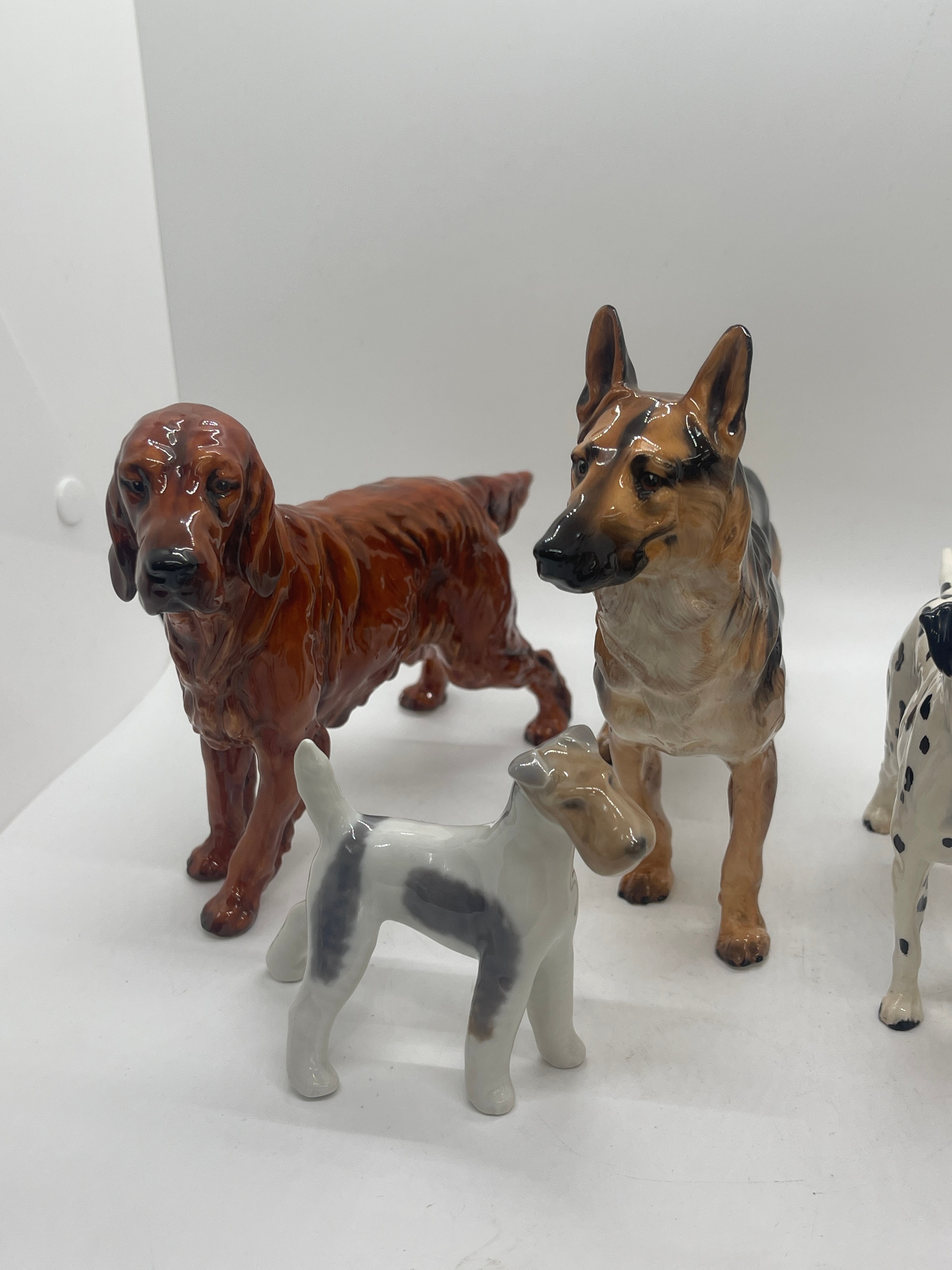 4 Royal Doulton dog figures includes Dalmatian, German Sheppard etc - Image 3 of 5