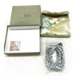 Boxed Honora Pearl necklace with bag and coa
