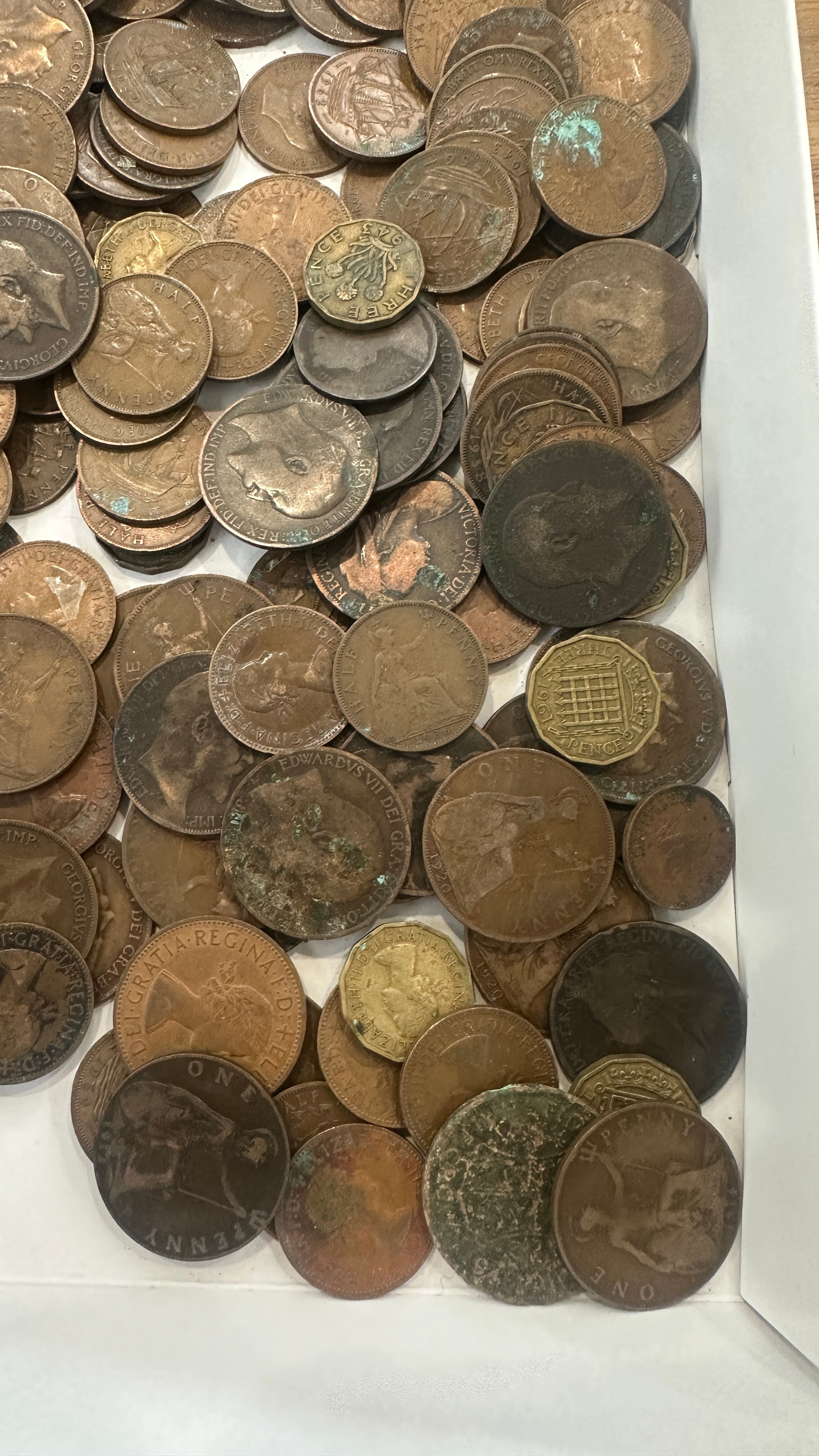 Tray of vintage coins - Image 5 of 5