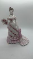 Royal Worcester 'A Celebration at Windsor' Splendour at Court limited edition figure with COA