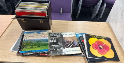 Selection of vinyl's to include Tribute Burt Bacharach, Johnny Cash, James Last, John Williams etc