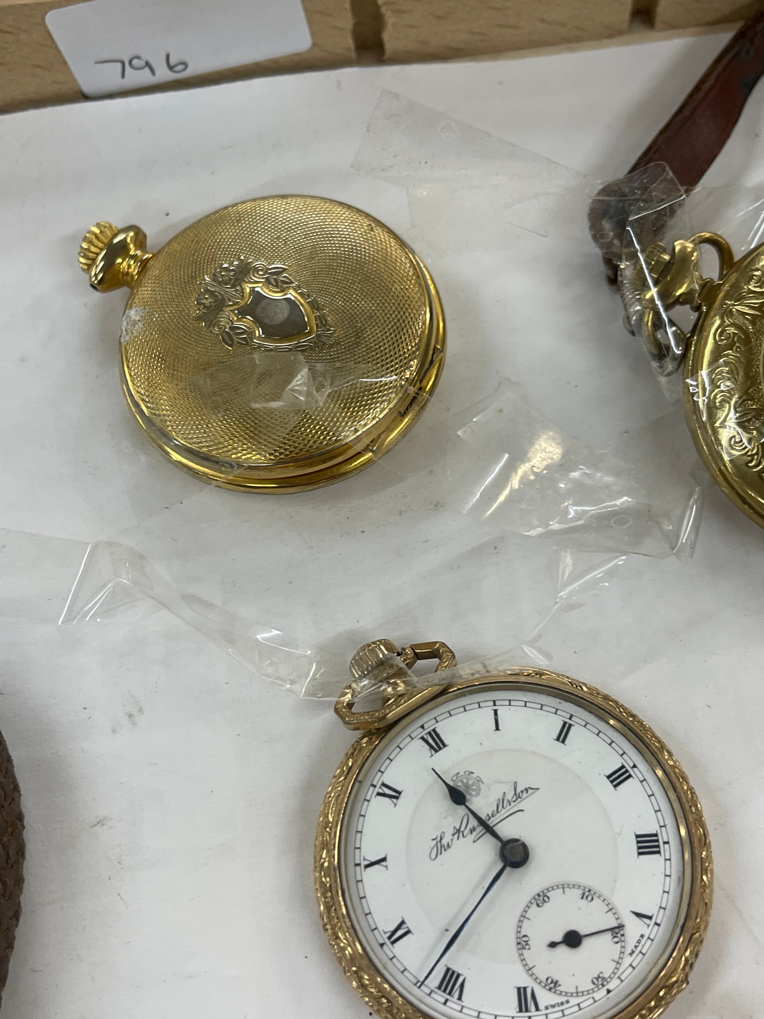 Large selection of vintage and later pocket watches includes Cyma Military pocket watch, Thomas - Image 10 of 11