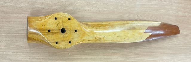 Half wooden propeller 54 x 36