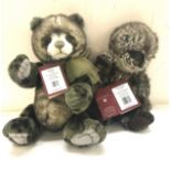 2 Charlie Bears Smidgen and Chilli Pepper, both with tags