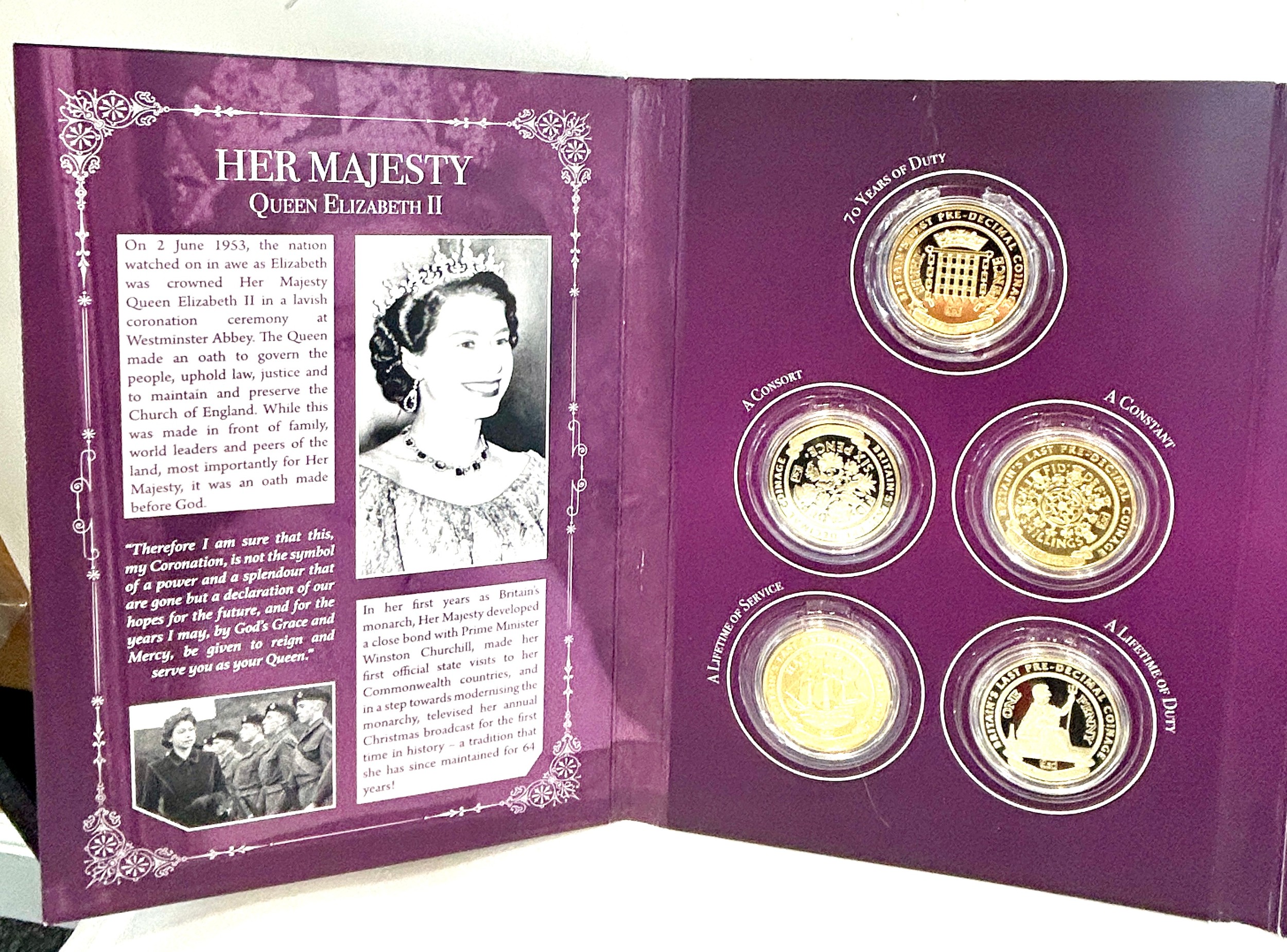 The Ultimate Platinum Jubilee Collection complete coin set by London Mint Office with COA - Image 2 of 5