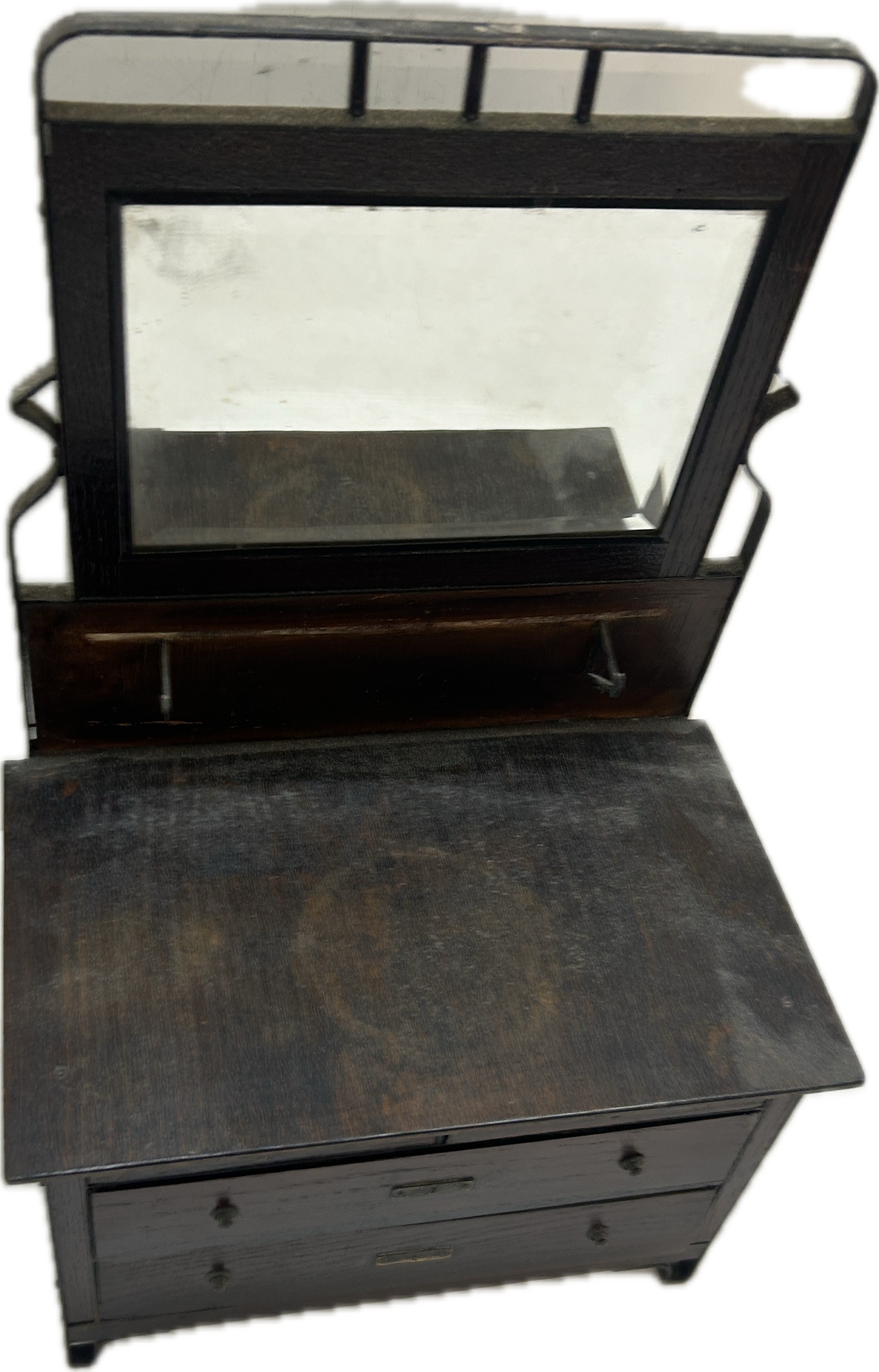 Miniature dresser measures approximately 15 inches tall 10 inches wide 6 inches depth - Image 2 of 3