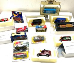 Selection of diecast cars to include corgi etc