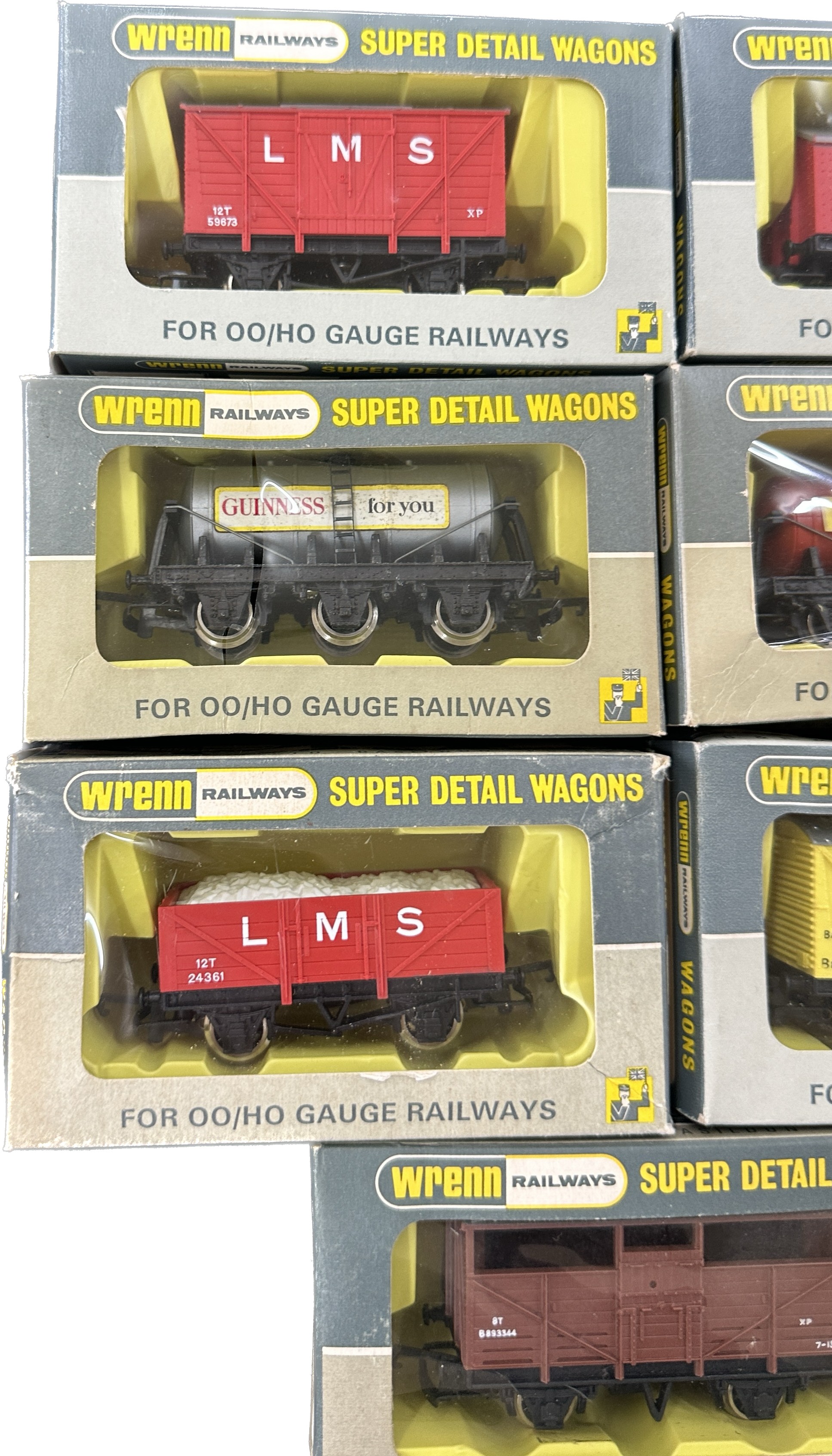 Selection of 7 Boxed Wrenn railways super detail wagons to include W5022, W5003, W4630, W5044, - Image 3 of 4