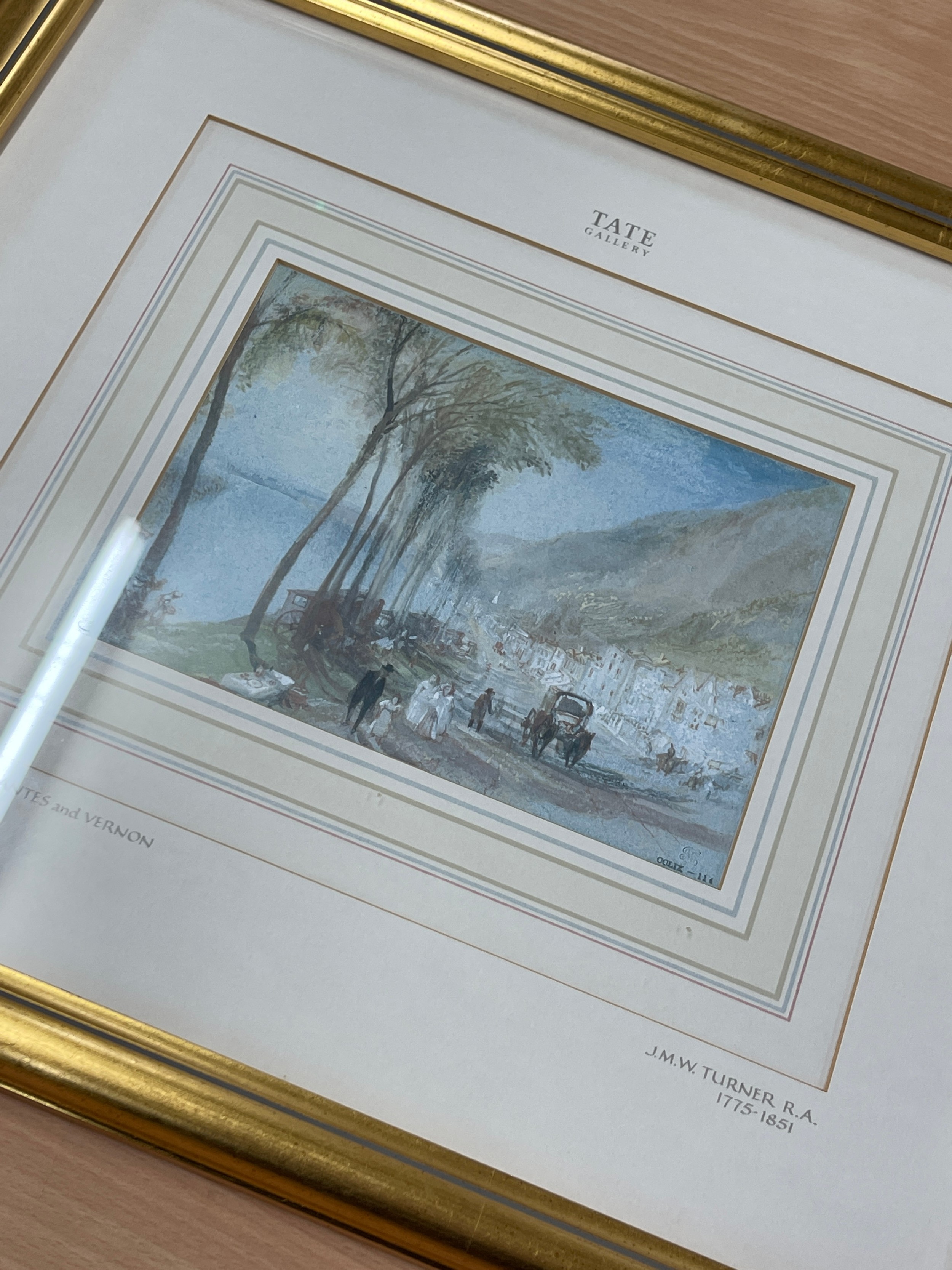 2 Framed prints by J.M.W Turner 15 inches tall 16 inches wide - Image 2 of 5