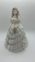 Coalport Bone China 'Princess Alexandra' Royal Brides Figurine limited edition with COA