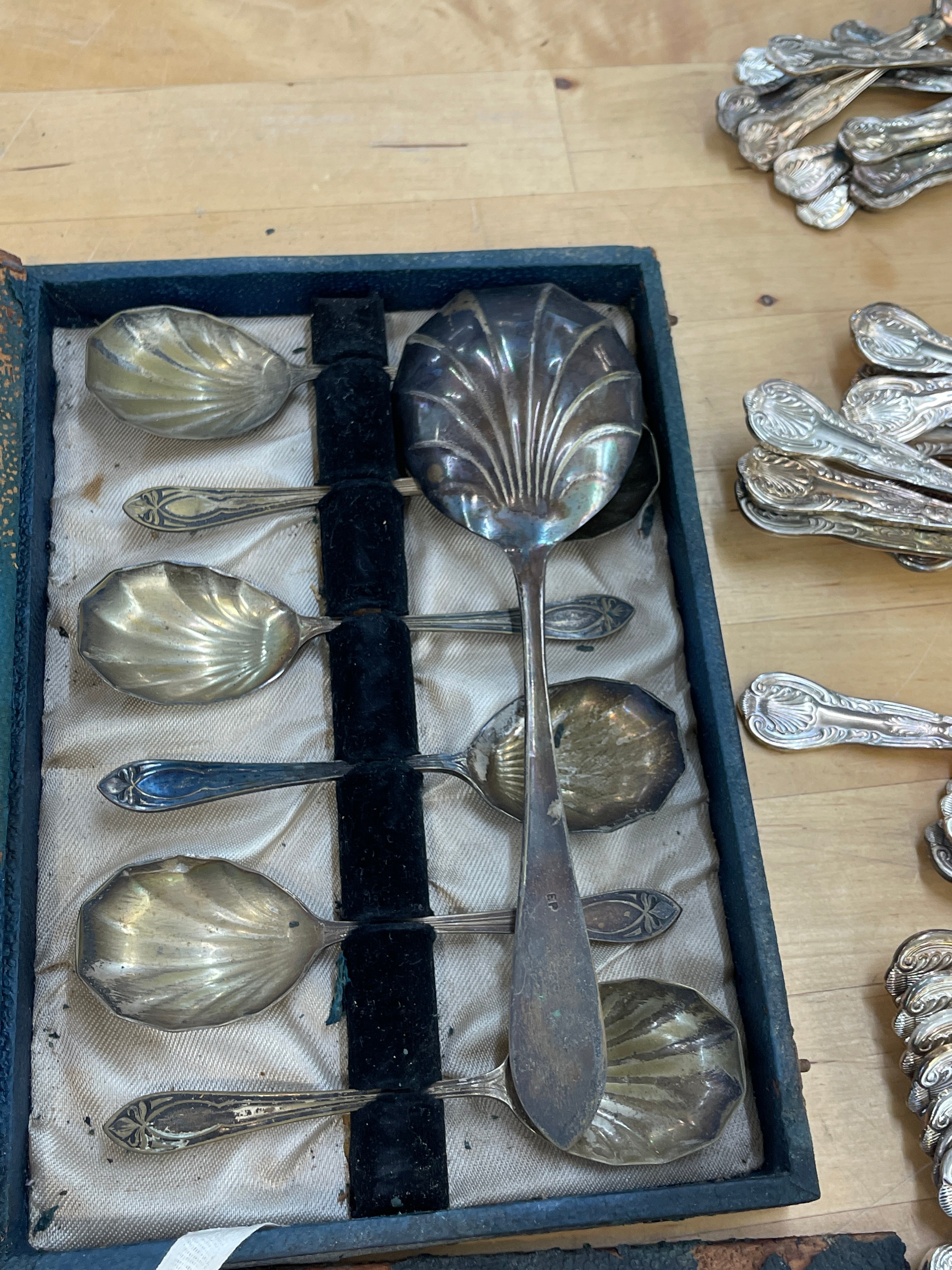 Selection of silver plated cutlery - Image 4 of 6