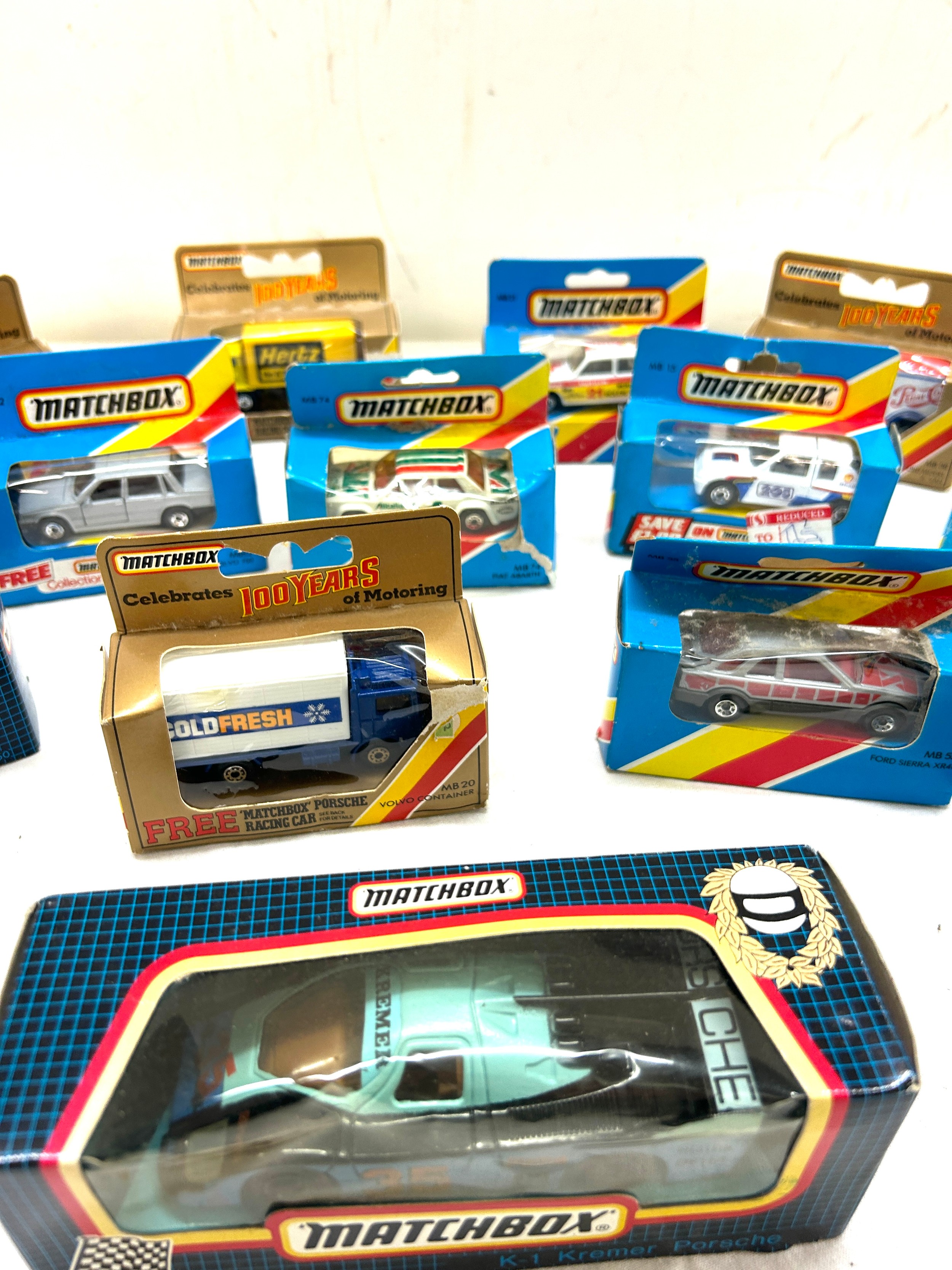 Selection of boxed Matchbox cars includes Volvo, Jaguar, Fiat etc - Image 3 of 5