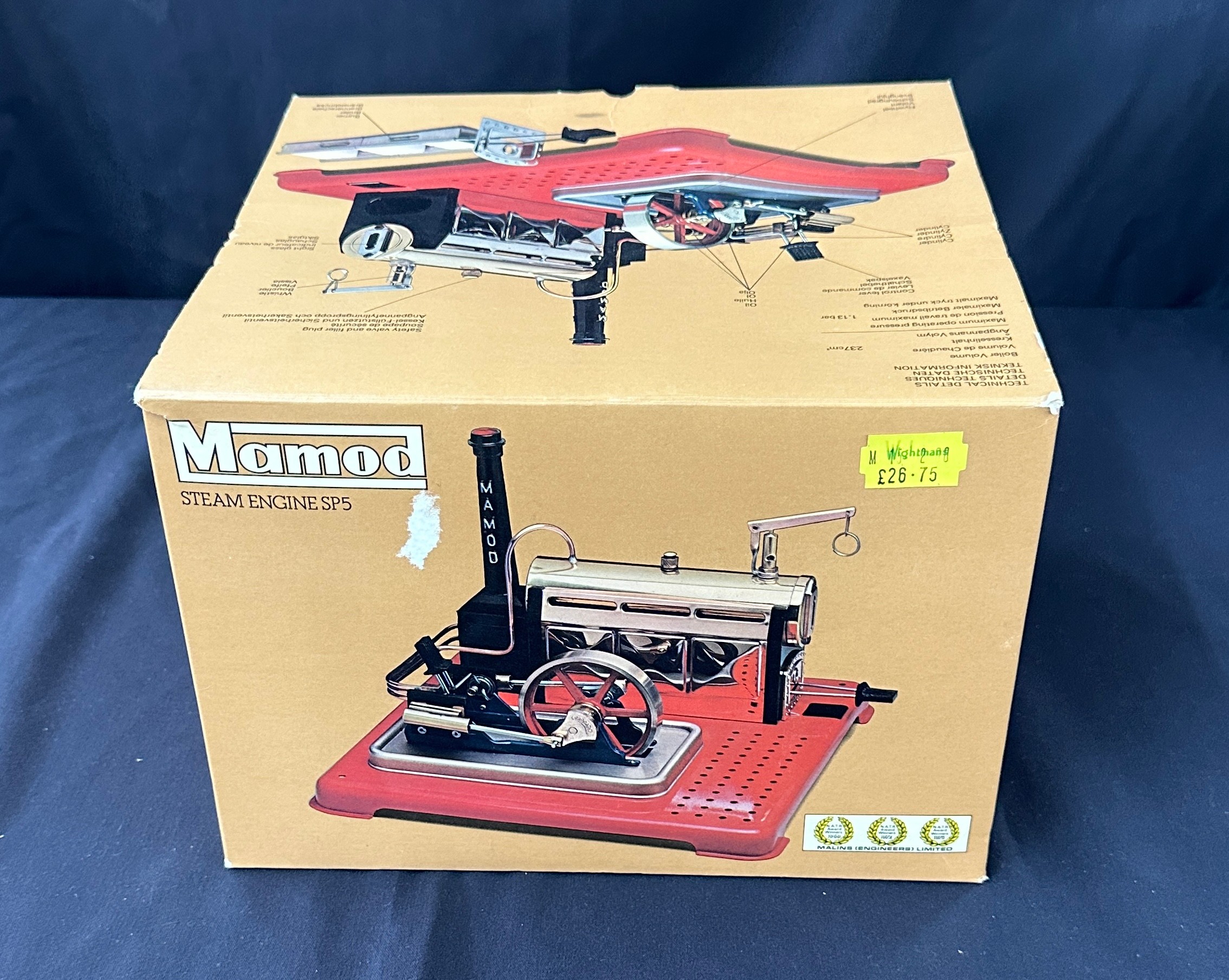 Boxed Mamod Steam Engine SP5 - Image 2 of 6