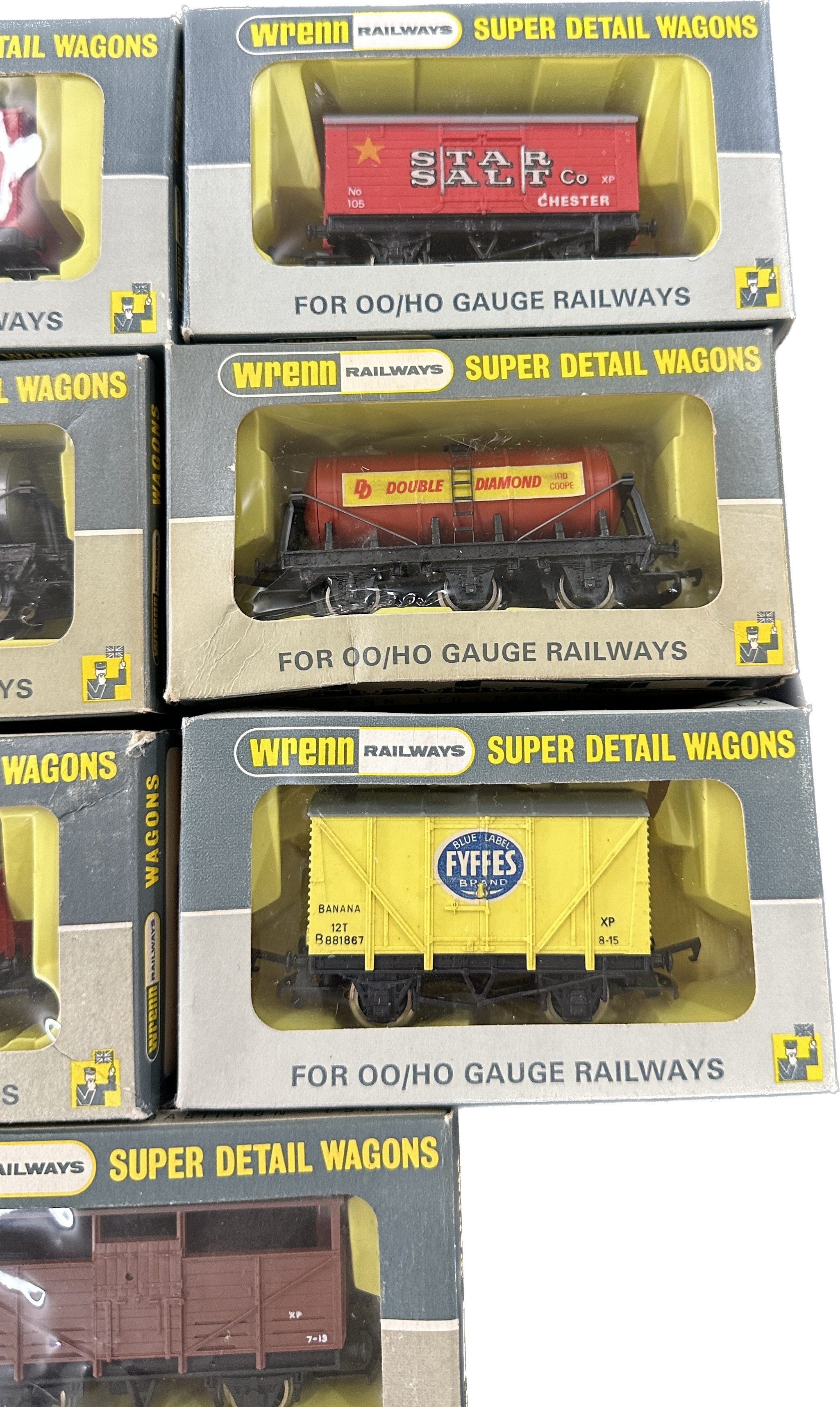 Selection of 7 Boxed Wrenn railways super detail wagons to include W5022, W5003, W4630, W5044, - Image 4 of 4