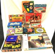 Selection of vintage games includes Contack, Rolo Boko, clowning and more