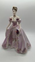 Coalport figurine, the fairytale begins, limited edition with COA