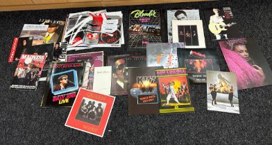 Selection of vintage celebrity tour programmes to include Elton John, Blondie, Kylie Minogue etc