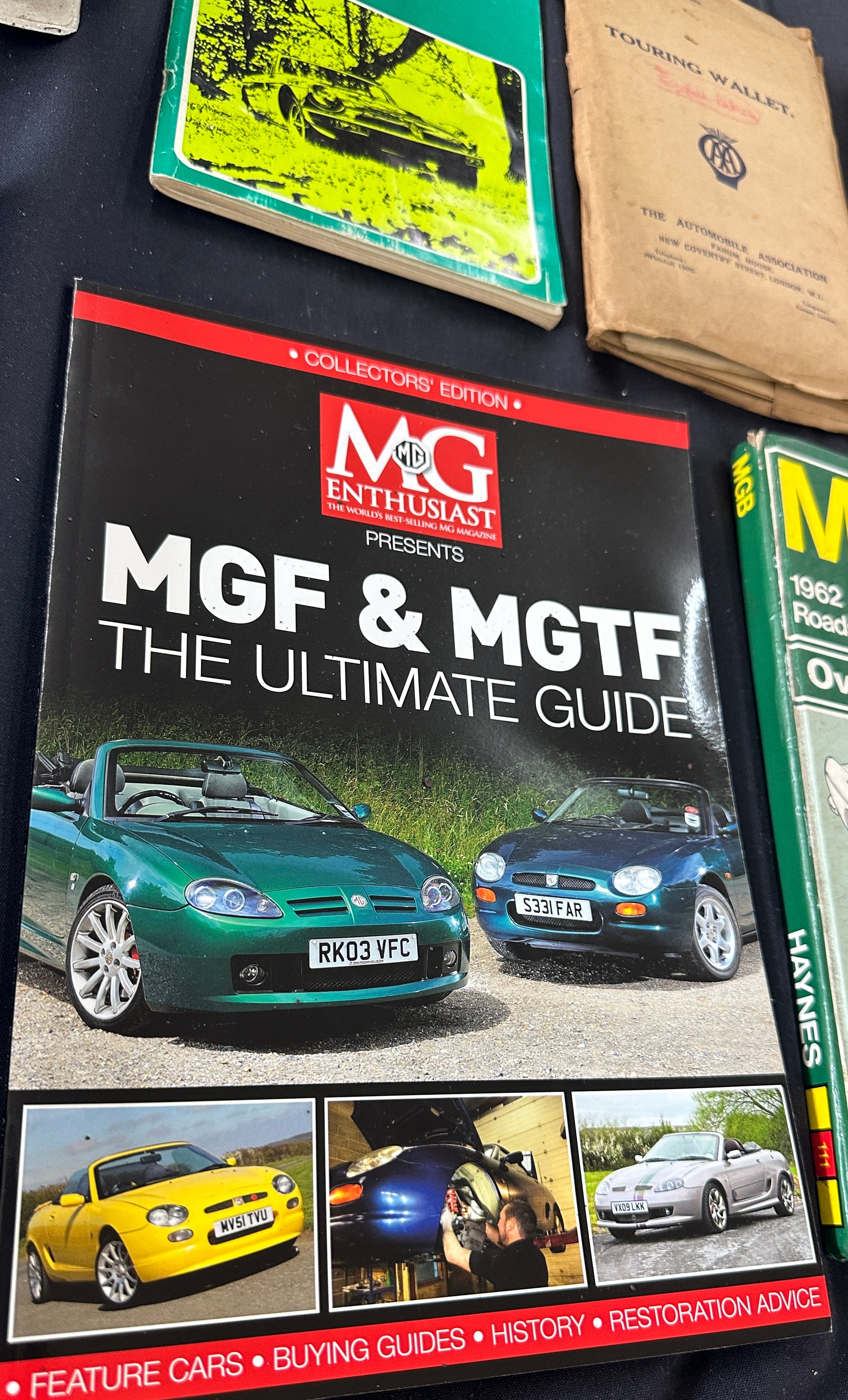 2 MG workshop manuals, MG drivers manual, Service parts list etc - Image 5 of 9