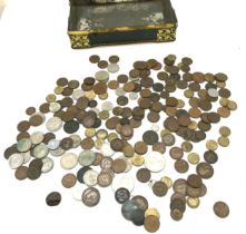 Selection of assorted coins