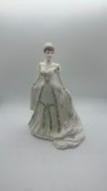 Coalport Queen Mary Royal wedding 100th anniversary, limited edition figure with COA