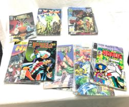 Box of Comics including DC, Image, valiant, dark horse marvel and tekno comix